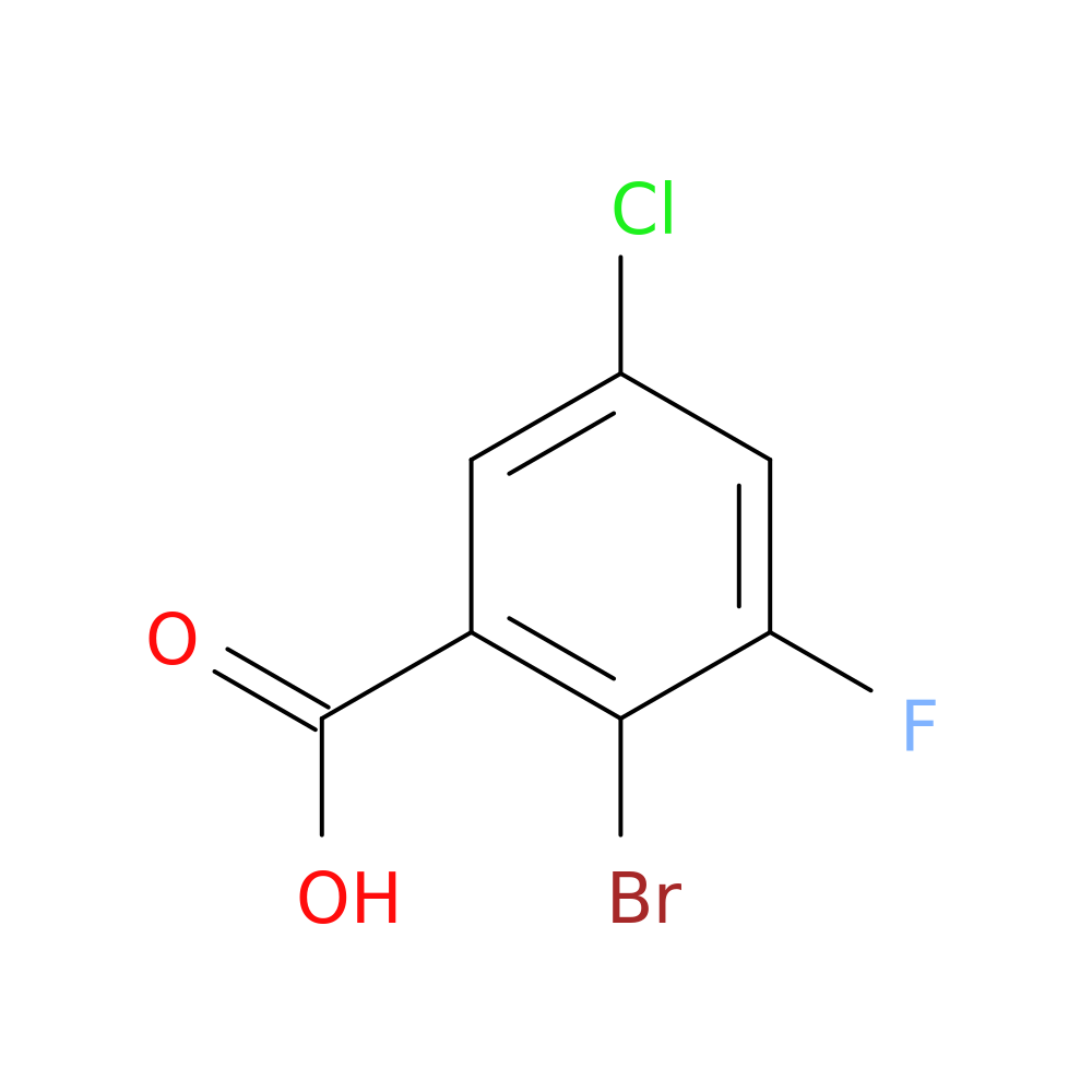 2-bromo-5-chloro-3-fluorobenzoic acid