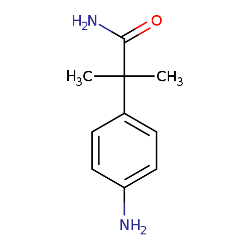 2-(4-aminophenyl)-2-methylpropanamide