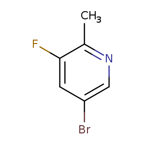 Pyridine, 5-bromo-3-fluoro-2-methyl-