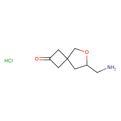 7-(aminomethyl)-6-oxaspiro[3.4]octan-2-onehydrochloride