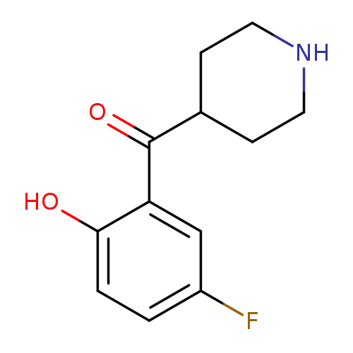 (5-Fluoro-2-hydroxyphenyl)(piperidin-4-yl)methanone hydrochloride