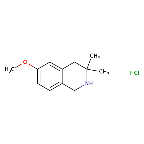 6-methoxy-3,3-dimethyl-1,2,3,4-tetrahydroisoquinolinehydrochloride
