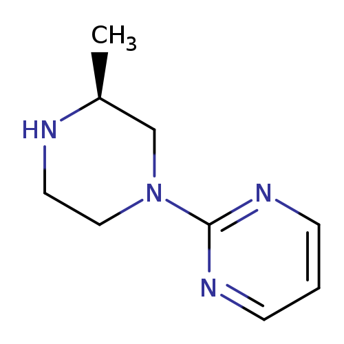 Pyrimidine, 2-[(3S)-3-methyl-1-piperazinyl]- (9CI)