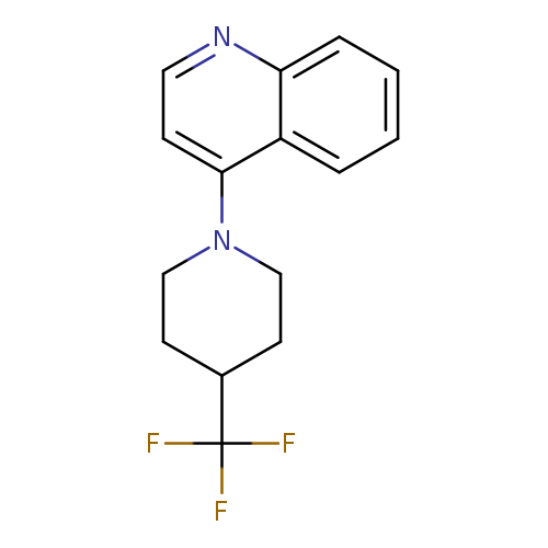 4-[4-(trifluoromethyl)piperidin-1-yl]quinoline