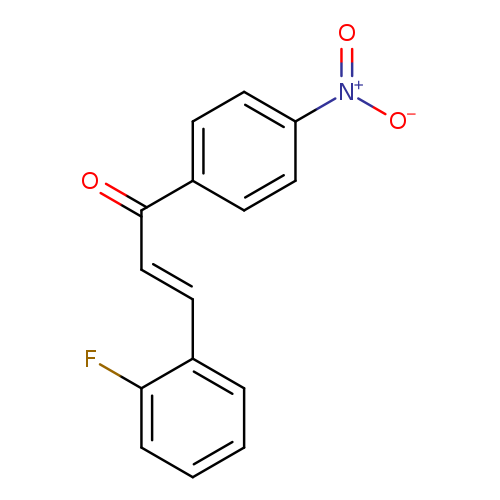(2E)-3-(2-fluorophenyl)-1-(4-nitrophenyl)prop-2-en-1-one