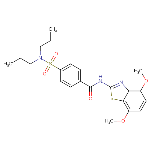 N-(4,7-dimethoxy-1,3-benzothiazol-2-yl)-4-(dipropylsulfamoyl)benzamide