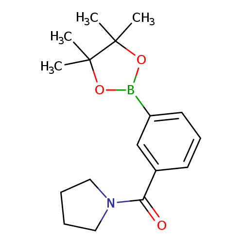 Pyrrolidin-1-yl(3-(4,4,5,5-tetramethyl-1,3,2-dioxaborolan-2-yl)phenyl)methanone