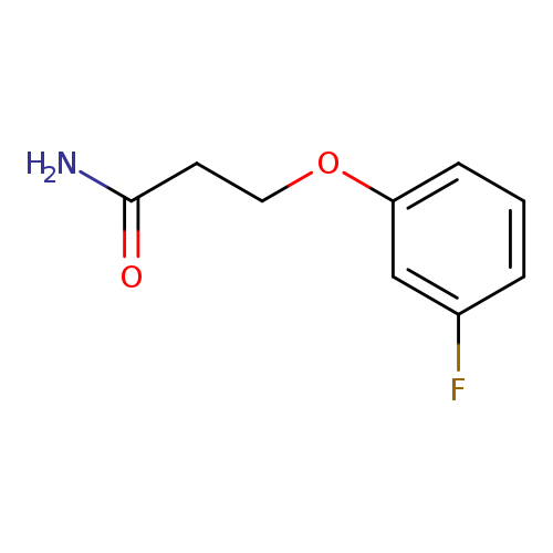 3-(3-Fluorophenoxy)propanamide