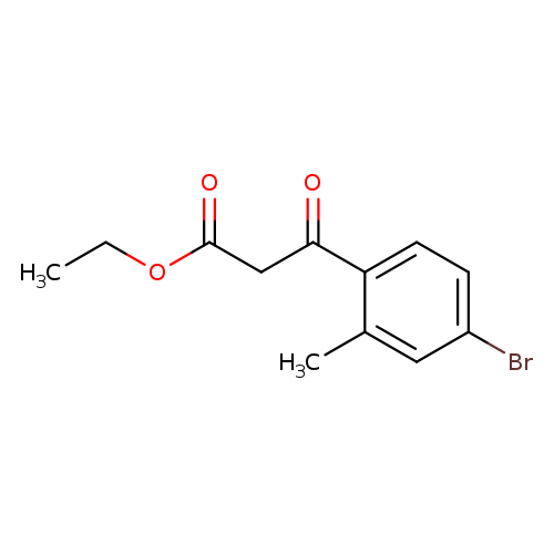 Ethyl 3-(4-bromo-2-methylphenyl)-3-oxopropanoate