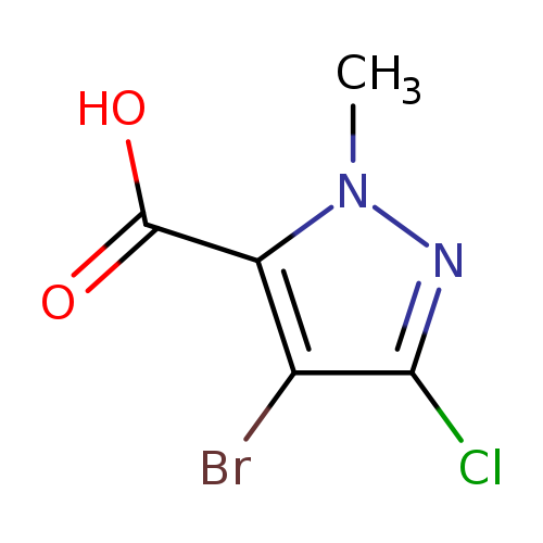 4-bromo-3-chloro-1-methyl-1H-pyrazole-5-carboxylic acid