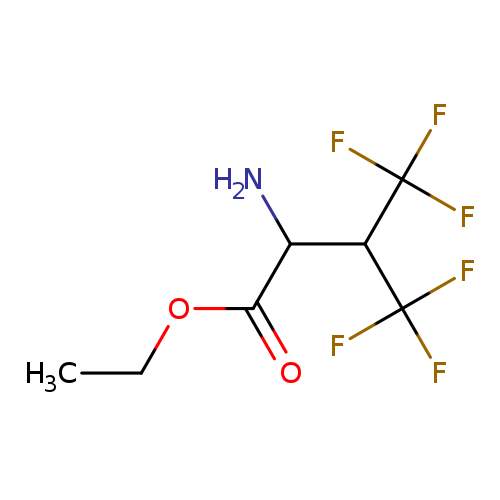 Valine, 4,4,4,4',4',4'-hexafluoro-, ethyl ester