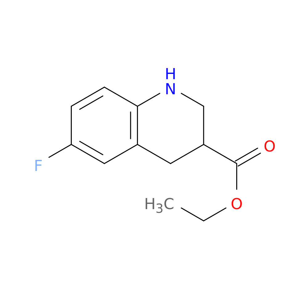 Ethyl 6-fluoro-1,2,3,4-tetrahydroquinoline-3-carboxylate