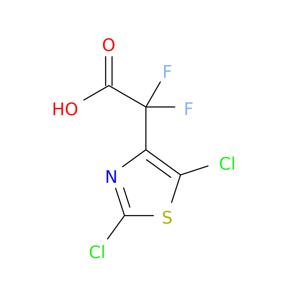 2-(2,5-dichloro-1,3-thiazol-4-yl)-2,2-difluoroacetic acid