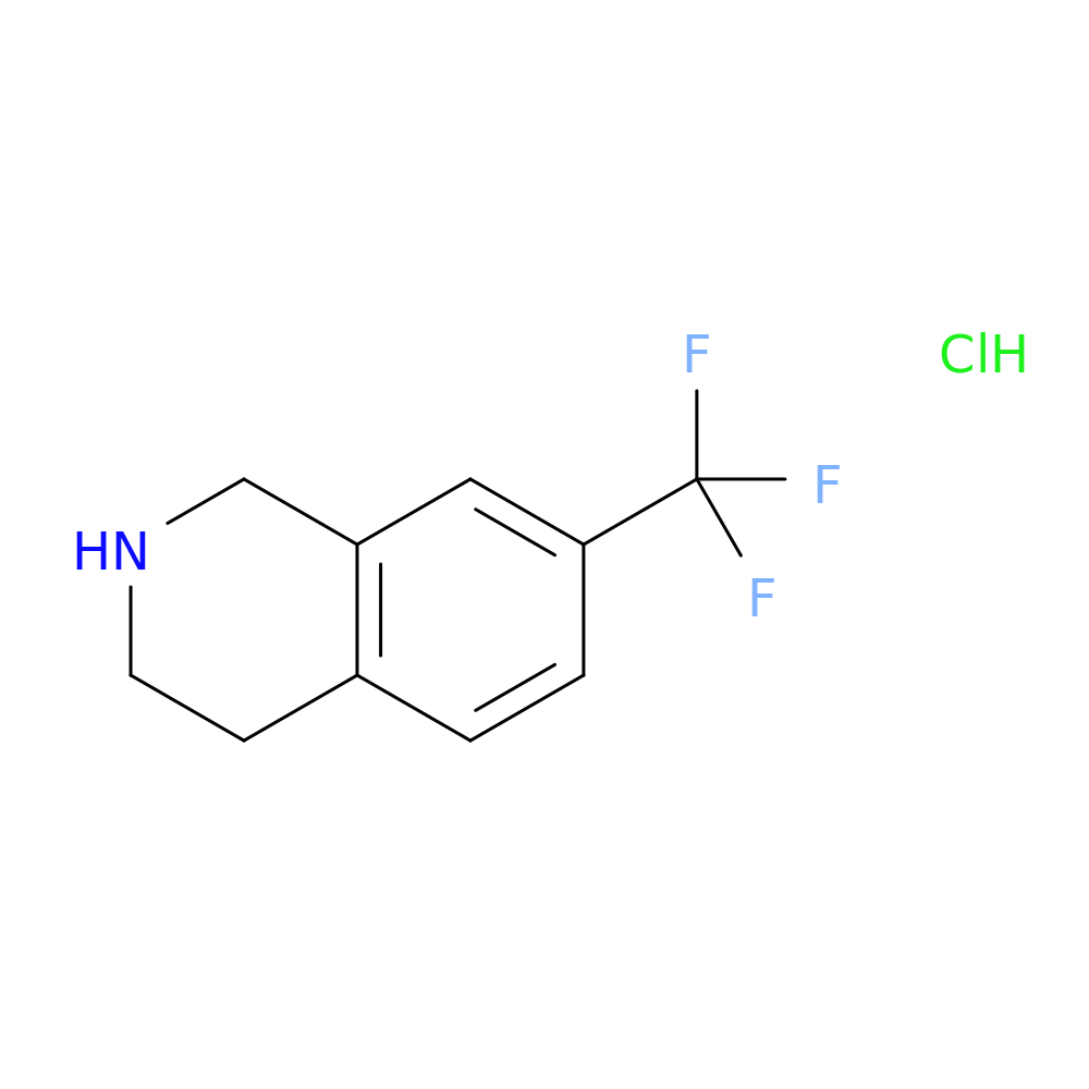 7-(Trifluoromethyl)-1,2,3,4-tetrahydroisoquinoline hydrochloride