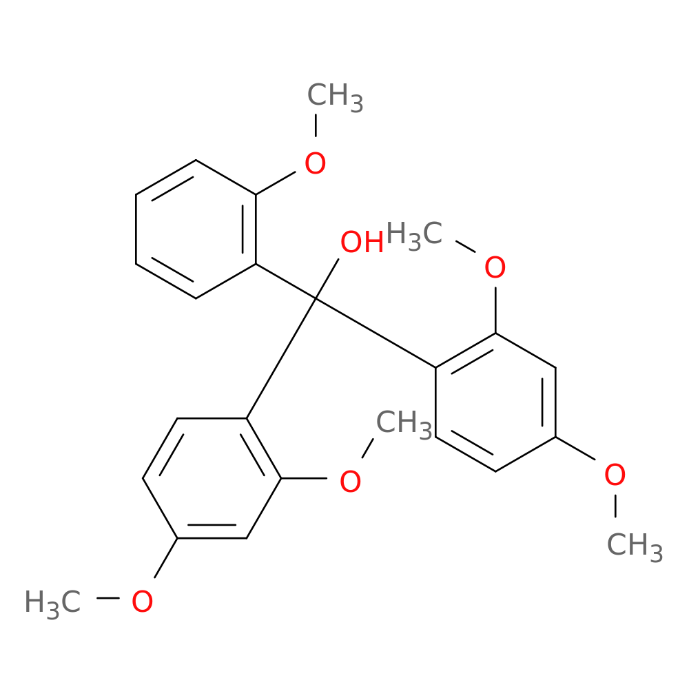 Bis(2,4-dimethoxyphenyl)(2-methoxyphenyl)methanol