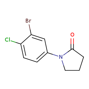 1-(3-Bromo-4-chlorophenyl)pyrrolidin-2-one