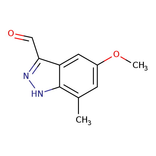 1H-Indazole-3-carboxaldehyde, 5-methoxy-7-methyl-