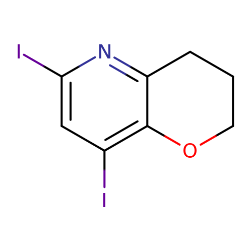 6,8-Diiodo-3,4-dihydro-2H-pyrano[3,2-b]pyridine