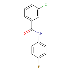 3-Chloro-n-(4-fluorophenyl)benzamide