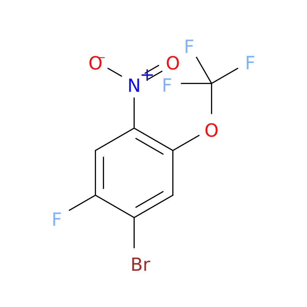 1-bromo-2-fluoro-4-nitro-5-(trifluoromethoxy)benzene