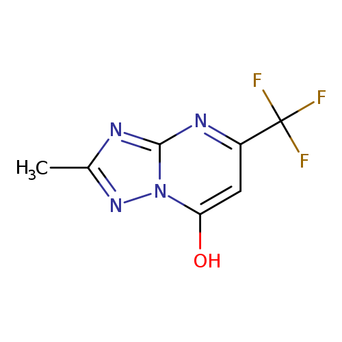 2-methyl-5-(trifluoromethyl)-[1,2,4]triazolo[1,5-a]pyrimidin-7-ol
