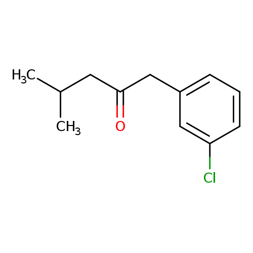 1-(3-Chlorophenyl)-4-methylpentan-2-one