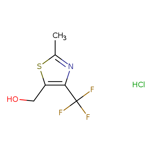 [2-methyl-4-(trifluoromethyl)-1,3-thiazol-5-yl]methanol hydrochloride