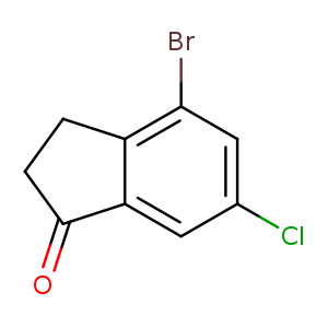 1H-Inden-1-one, 4-bromo-6-chloro-2,3-dihydro-