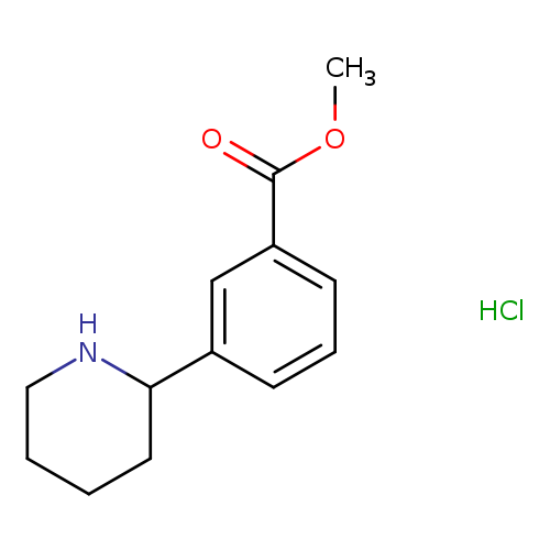 methyl 3-(piperidin-2-yl)benzoate hydrochloride