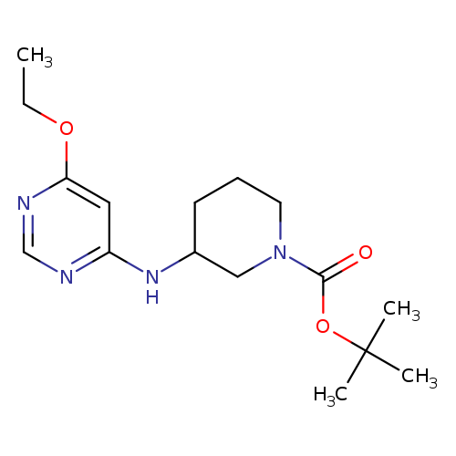 tert-Butyl 3-((6-ethoxypyrimidin-4-yl)amino)piperidine-1-carboxylate