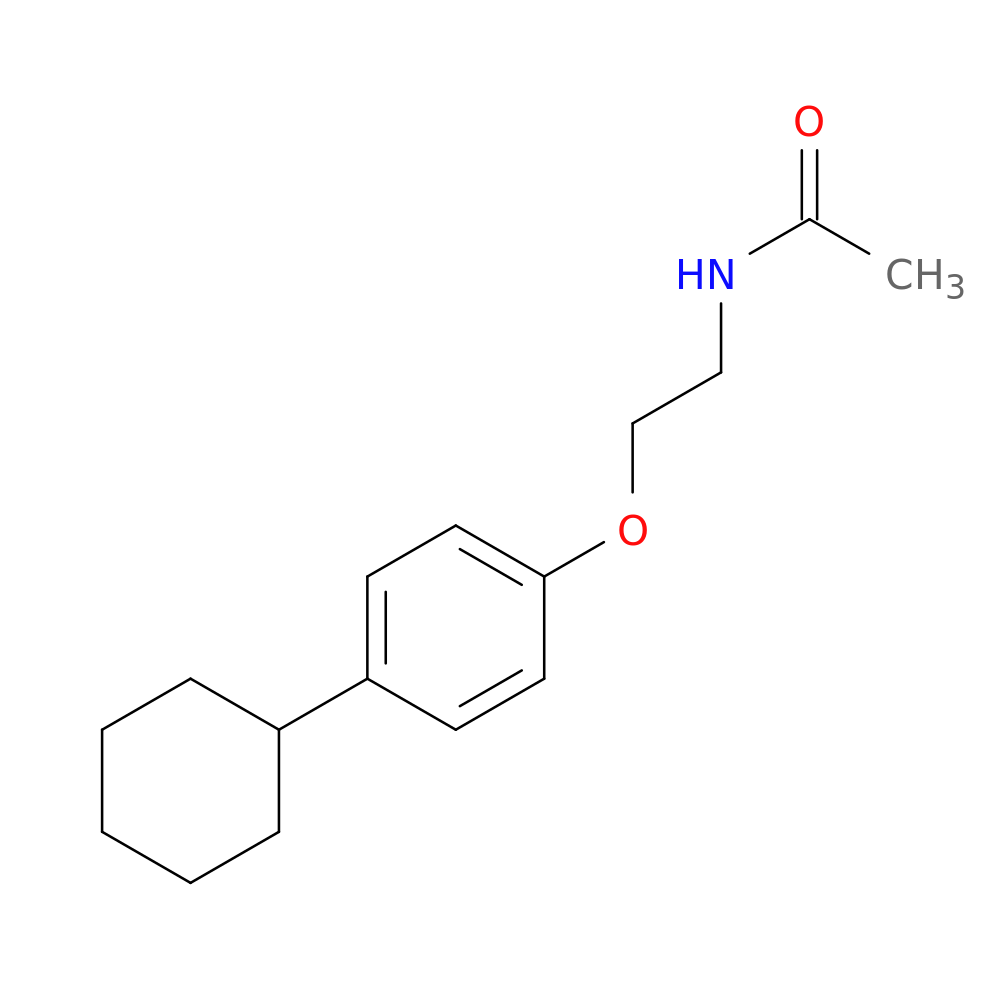 N-[2-(4-Cyclohexylphenoxy)ethyl]acetamide