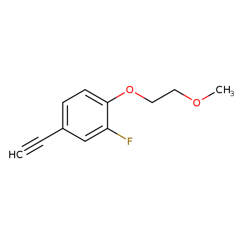4-Ethynyl-2-fluoro-1-(2-methoxyethoxy)benzene