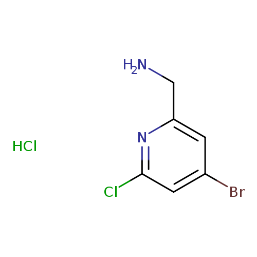 (4-bromo-6-chloropyridin-2-yl)methanamine hydrochloride