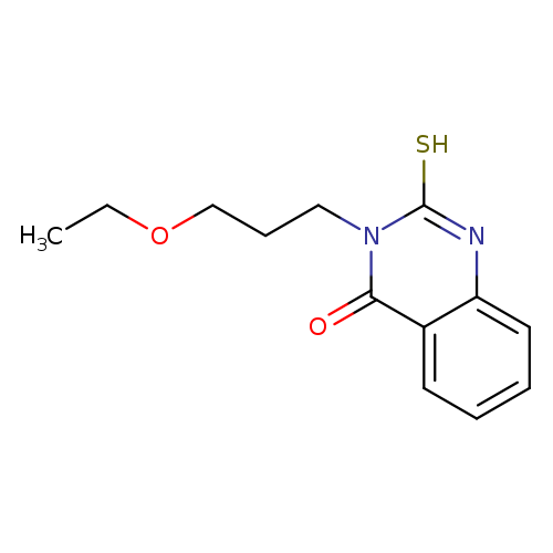 3-(3-ethoxypropyl)-2-sulfanyl-3,4-dihydroquinazolin-4-one