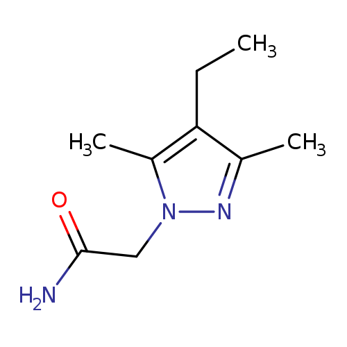 2-(4-Ethyl-3,5-dimethyl-1h-pyrazol-1-yl)acetamide