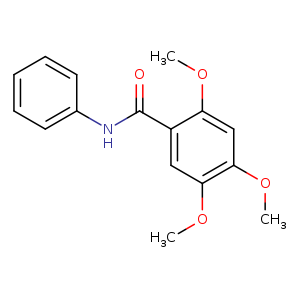 N-PHENYL-2,4,5-TRIMETHOXYBENZAMIDE