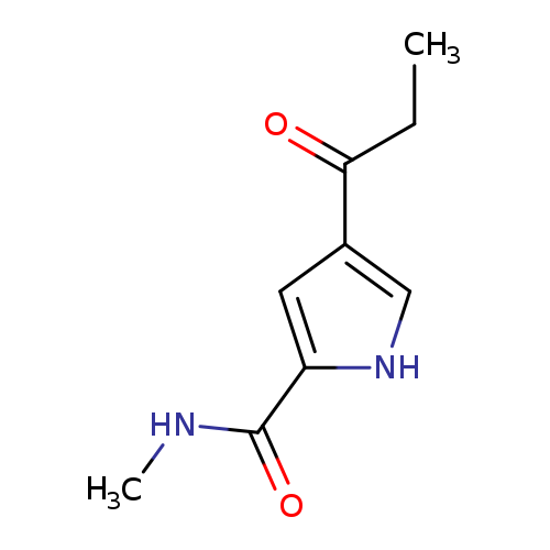 N-methyl-4-propanoyl-1H-pyrrole-2-carboxamide