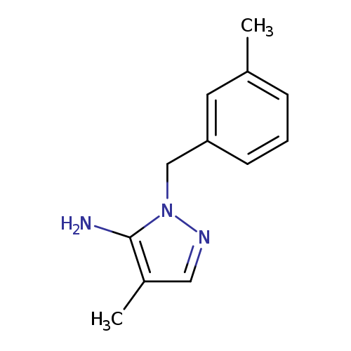 4-Methyl-1-(3-methylbenzyl)-1h-pyrazol-5-amine