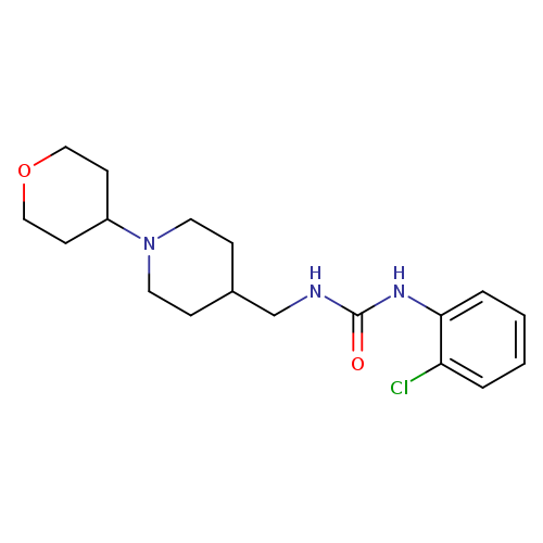 3-(2-chlorophenyl)-1-{[1-(oxan-4-yl)piperidin-4-yl]methyl}urea