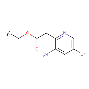 ethyl 2-(3-amino-5-bromo-2-pyridyl)acetate