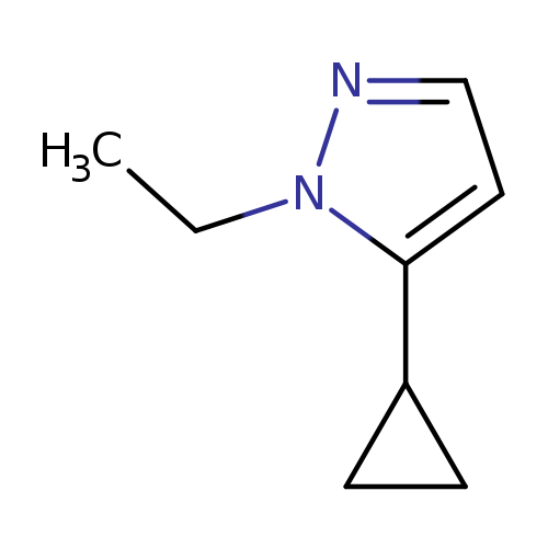 5-cyclopropyl-1-ethyl-pyrazole
