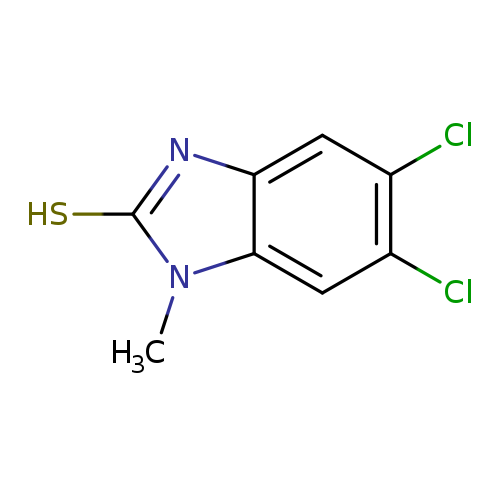 5,6-dichloro-1-methyl-1H-1,3-benzodiazole-2-thiol