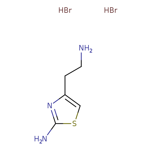4-(2-aminoethyl)-1,3-thiazol-2-amine dihydrobromide