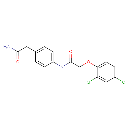 N-[4-(carbamoylmethyl)phenyl]-2-(2,4-dichlorophenoxy)acetamide
