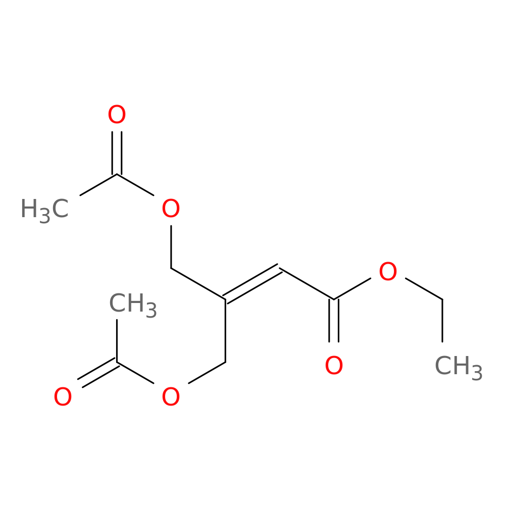 ethyl 4-(acetyloxy)-3-[(acetyloxy)methyl]but-2-enoate
