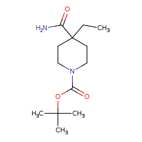 tert-Butyl 4-carbamoyl-4-ethylpiperidine-1-carboxylate