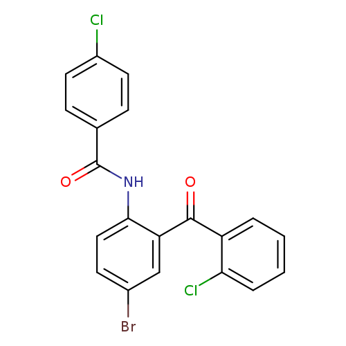 N-[4-bromo-2-(2-chlorobenzoyl)phenyl]-4-chlorobenzamide