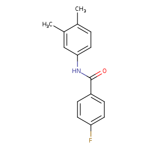 N-(3,4-dimethylphenyl)-4-fluorobenzamide