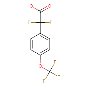 2,2-difluoro-2-[4-(trifluoromethoxy)phenyl]acetic acid