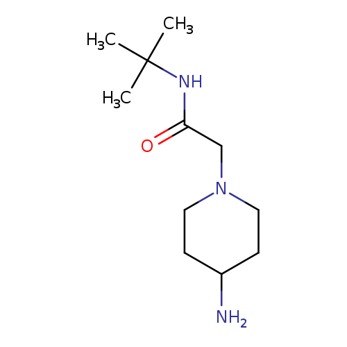 2-(4-Aminopiperidin-1-yl)-n-(tert-butyl)acetamide dihydrochloride